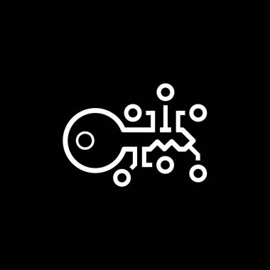 Şifreleme anahtar simgesi.