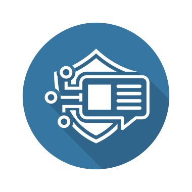 Şifreli ileti simgesi.