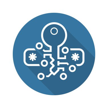 Şifre koruma simgesi.