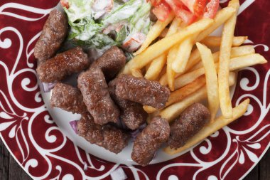Cevapcici, Bosna kıyma kebabı