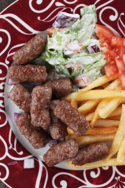 Cevapcici, Bosna kıyma kebabı