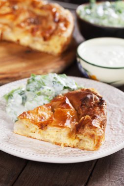 Phyllo hamur işi peynir pasta