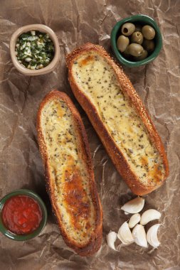 Sarımsak ekmek fırın