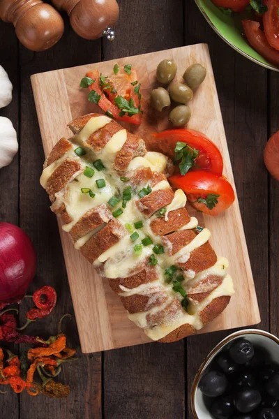 Pan relleno de queso —  Fotos de Stock