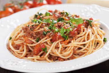 İtalyan bolognese makarna