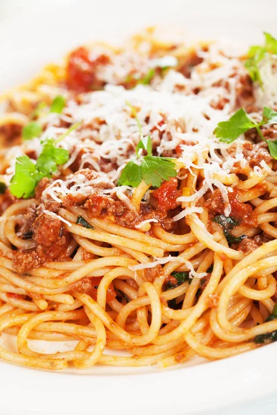 Italienska bolognese pasta — Stockfoto