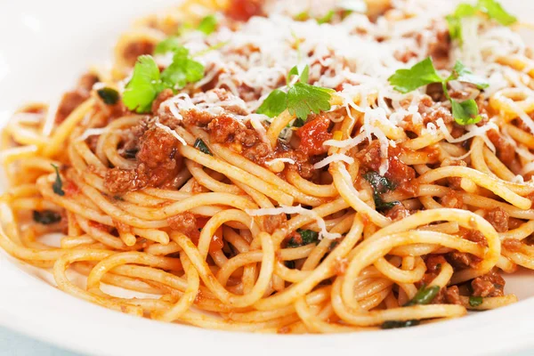 Pasta bolognese italiana — Foto Stock