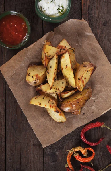 Baharatlı rtoasted patates