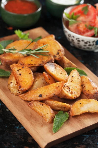 Spicy roasted potato — Stock Photo, Image