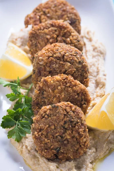 Falafel, boulettes de pois chiches frites — Photo