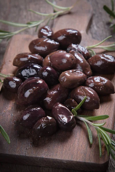 Cured greek olives — Stock Photo, Image