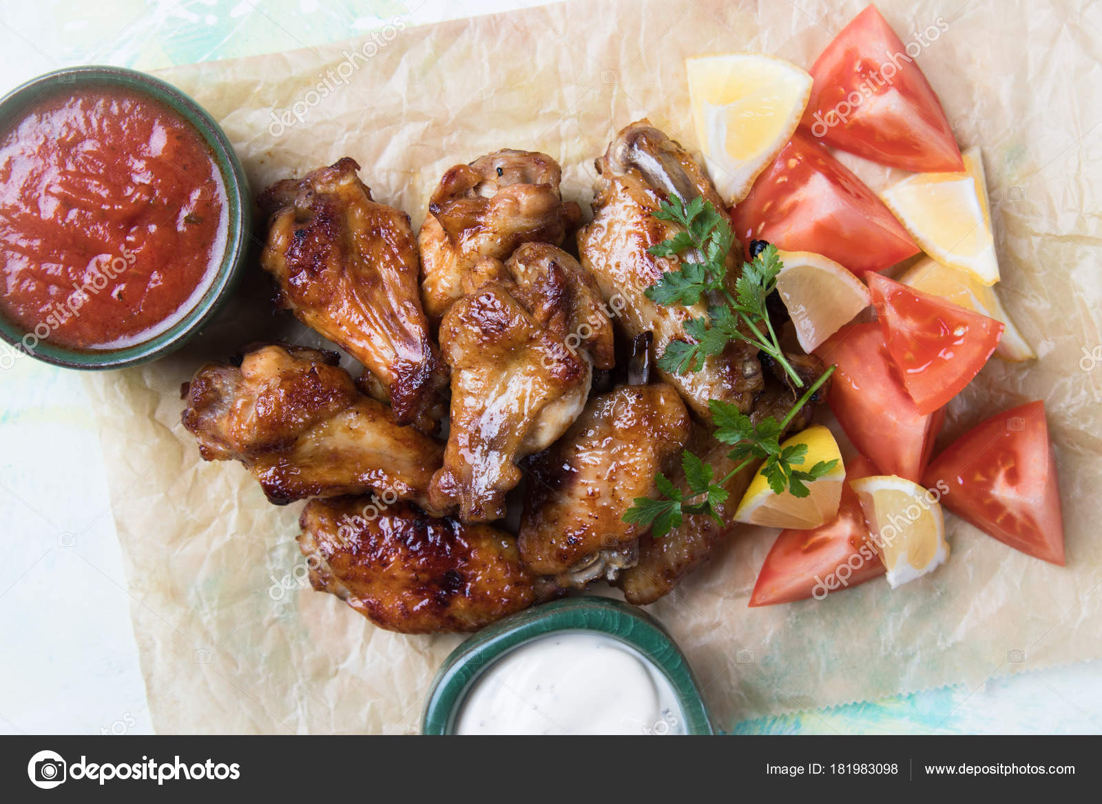 ızgara tavuk sosları