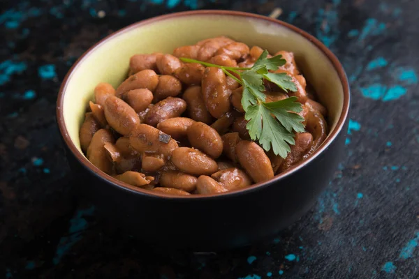 Cooked white beans — Stock Photo, Image