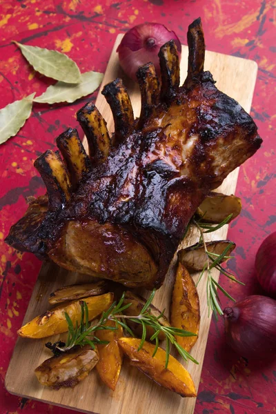 Estante asado de cerdo —  Fotos de Stock