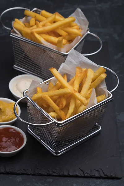 Home made french fries — Stock Photo, Image