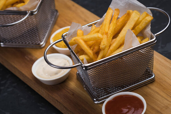 домашняя картошка фри
