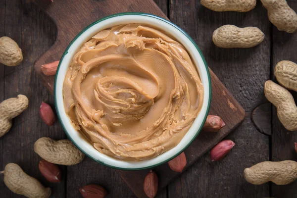 Peanut butter spread — Stock Photo, Image