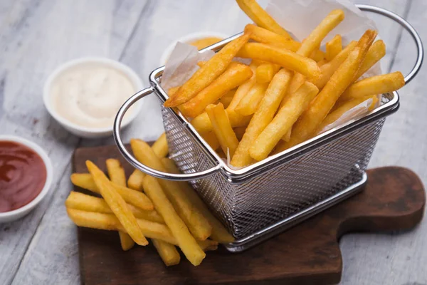 Papas fritas caseras — Foto de Stock