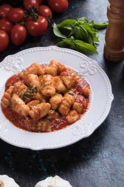 Domates soslu Gnocchi di patata