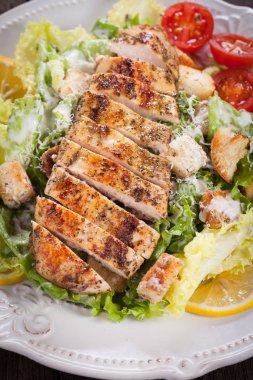 Baharatlı ızgara tavuk bifteği