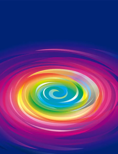 Colorful Swirl Background — Stock Vector