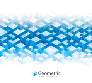 Geometrik mimari arka planlar. 