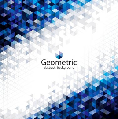 Geometrik kentsel arka. 