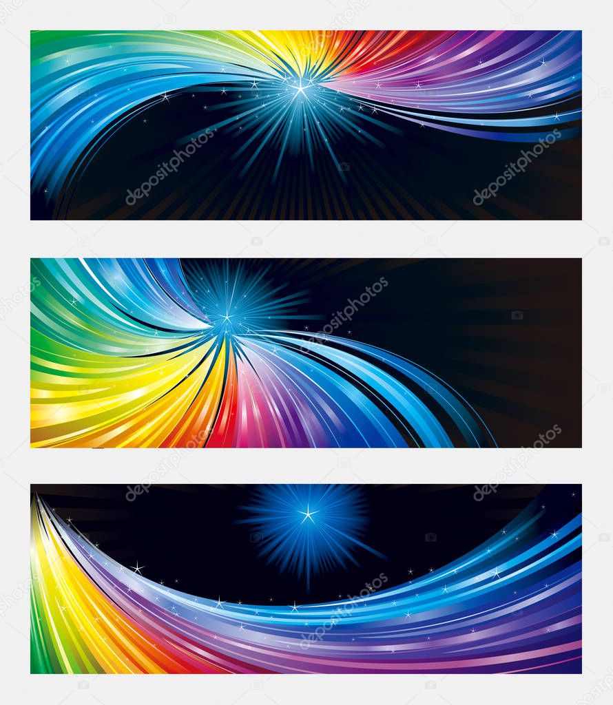 Colorful Banner Background 