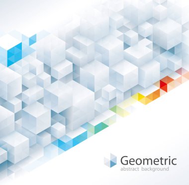 Geometrik desen arka. 
