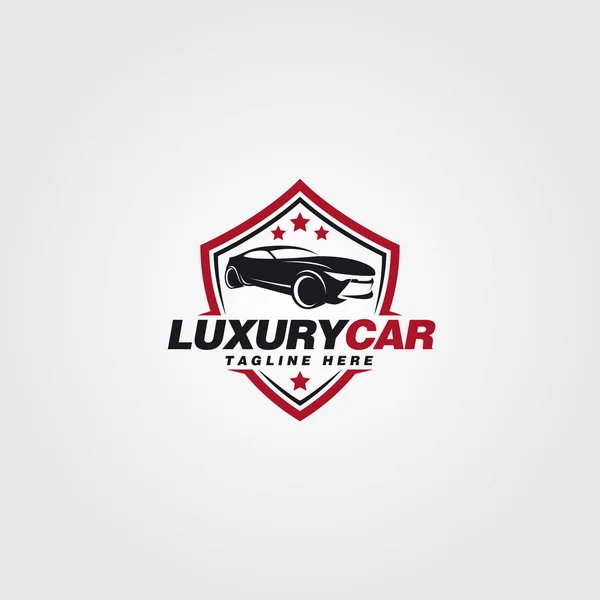 Luxus-Auto-Logo-Vorlage — Stockvektor