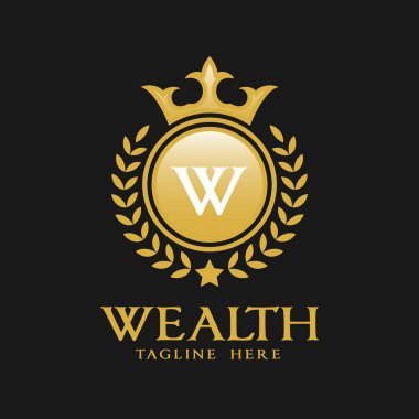 Letter W Logo - Classic Luxurious Style Logo Template
