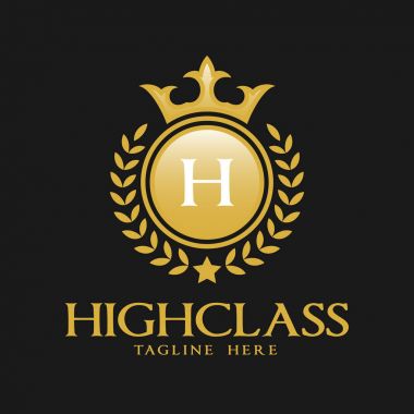 Letter H Logo - Classic Luxurious Style Logo Template