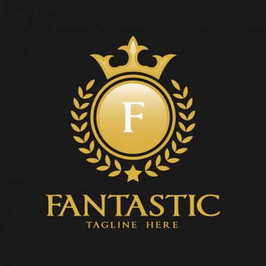 Letter F Logo - Classic Luxurious Style Logo Template