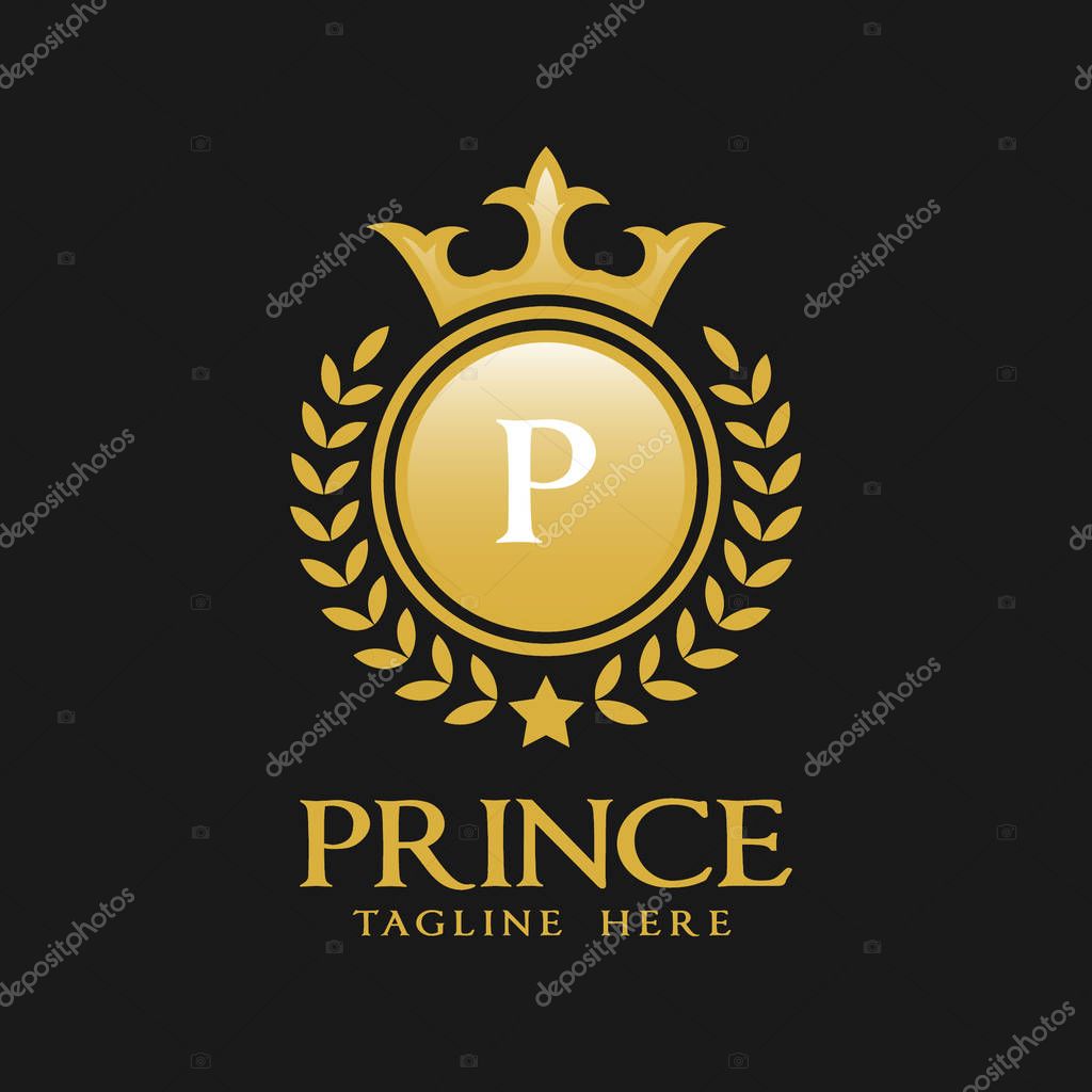 Letter P Logo - Classic Luxurious Style Logo Template