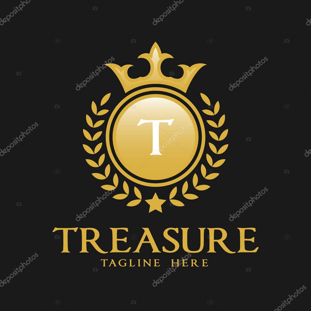 Letter T Logo - Classic Luxurious Style Logo Template