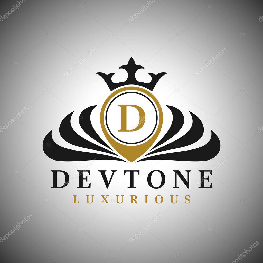 Letter D Logo - Classic Luxurious Style Logo Template