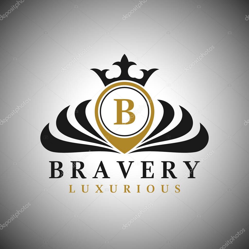 Letter B Logo - Classic Luxurious Style Logo Template