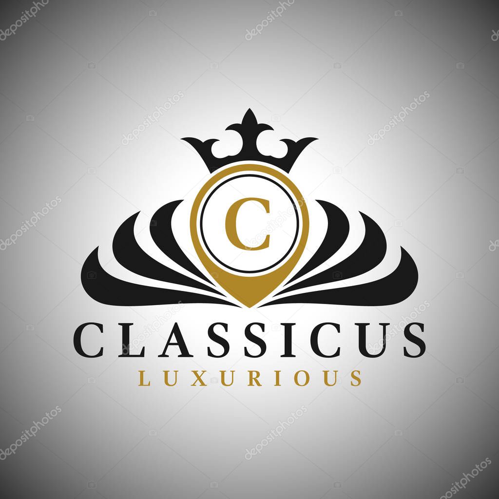 Letter C Logo - Classic Luxurious Style Logo Template
