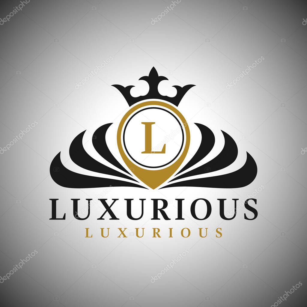 Letter L Logo - Classic Luxurious Style Logo Template