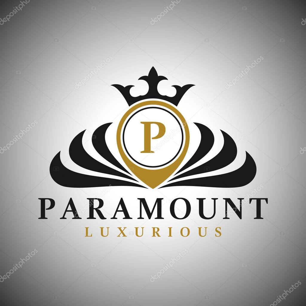 Letter P Logo - Classic Luxurious Style Logo Template