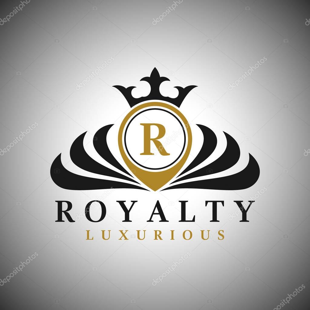 Letter R Logo - Classic Luxurious Style Logo Template