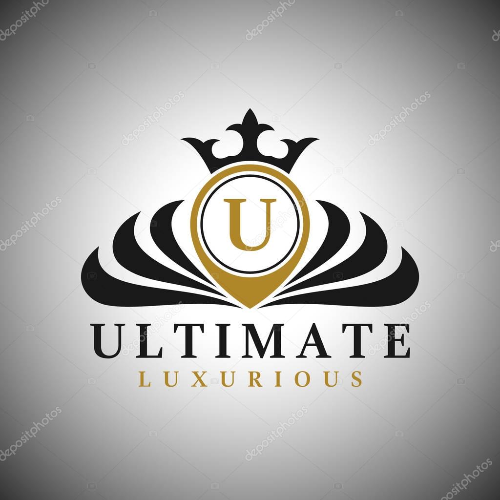 Letter U Logo - Classic Luxurious Style Logo Template