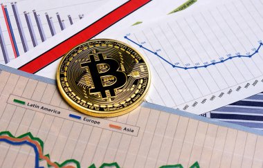 bitcoin Kripto para birimi diyagramı 