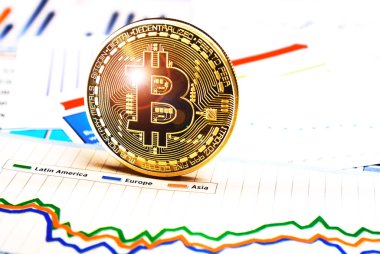 bitcoin Kripto para birimi diyagramı 