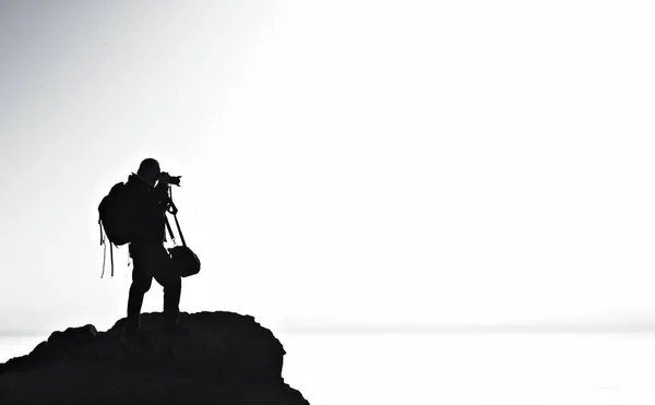 Dağın fotoğraf çekimi fotoğrafçı