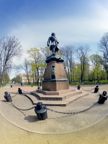 Orthodoxe marinekathedrale des heiligen nikolaus in kronshtadt, heilig-petersburg russland — Stockfoto