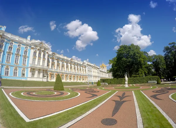 Salão do Palácio de Katherine em Tsarskoe Selo (Pushkin), Rússia — Fotografia de Stock