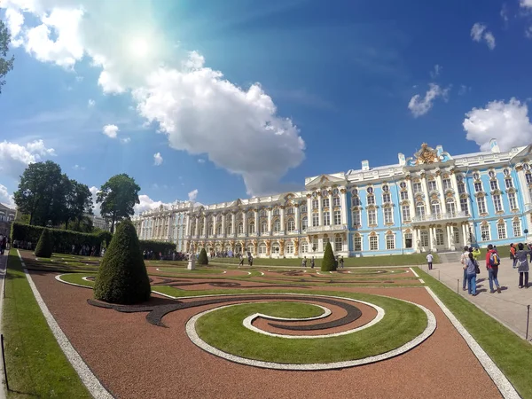 Katherinas Palast in Zarskoje Selo (Puschkin), Russland — Stockfoto