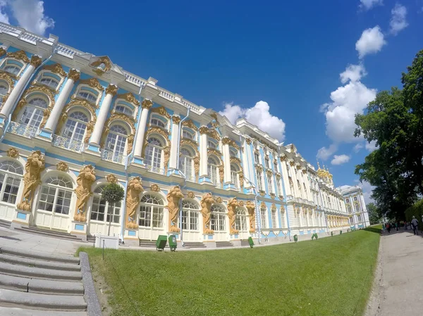 Salão do Palácio de Katherine em Tsarskoe Selo (Pushkin), Rússia — Fotografia de Stock