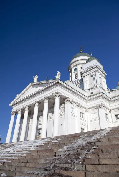 Lutheran Katedrali, Helsinki, Finlandiya — Stok fotoğraf